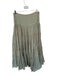 Erika Pena Size XS/S Sage green Cotton High Waist Side Zip Maxi Skirt Sage green / XS/S
