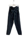 Retrofete Size 26 Charcoal Cotton Denim High Rise Waist Belt Straight Leg Jeans Charcoal / 26