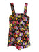 Maeve Size 2 Yellow & Multi Viscose & Cotton Sleeveless Floral Print Romper Yellow & Multi / 2