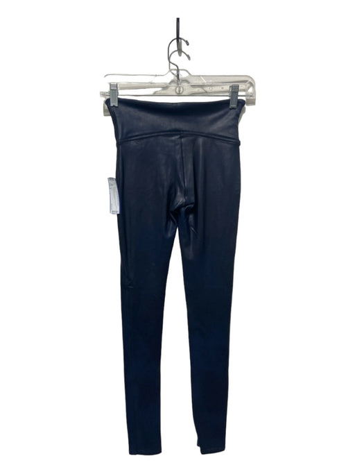 Spanx Size S Navy Blue Nylon Blend Shimmer Legging Leggings Navy Blue / S