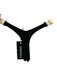 OneOne Size M Black & Cream Polyamide Color Block Adjustable Swimsuit Black & Cream / M