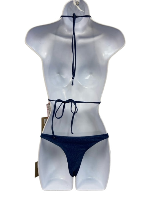 Toast Size M Navy Blue Polyamide Shimmer Swimsuit Navy Blue / M