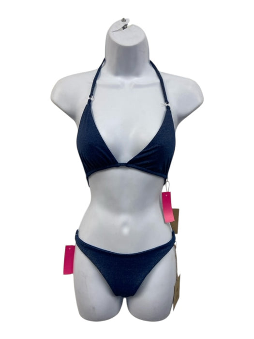 Toast Size M Navy Blue Polyamide Shimmer Swimsuit Navy Blue / M