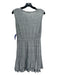 Rebecca Taylor Size S Gray Linen Sleeveless Heathered Tiered Dress Gray / S