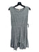 Rebecca Taylor Size S Gray Linen Sleeveless Heathered Tiered Dress Gray / S