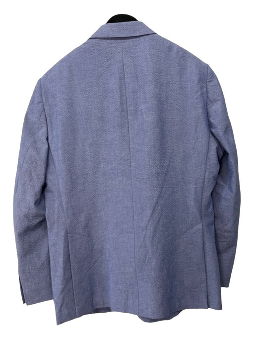 Crittenden NWT Blue Cotton Solid Patch Pocket 2 Button Men's Blazer 42