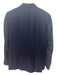 Burberry London Navy Blue Wool Solid 2 Button Men's Suit Navy Blue / 50R