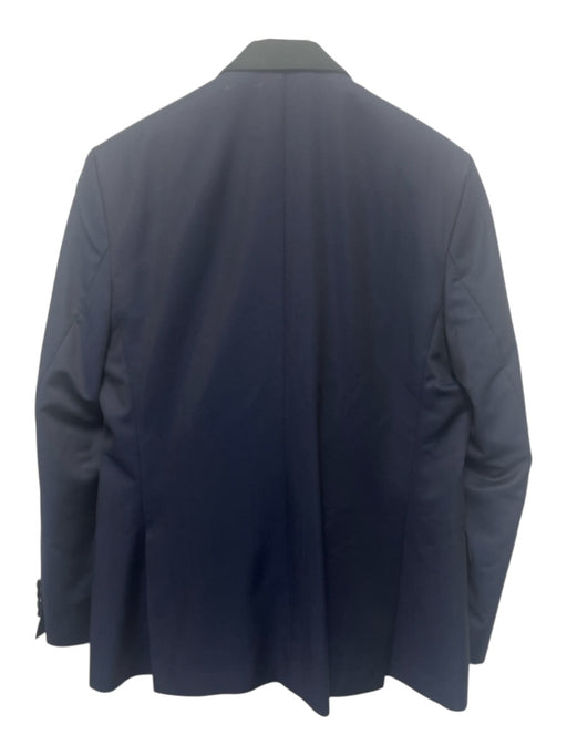 Ted Baker Navy Wool Blend Solid Tuxedo Men's Suit Navy / 42