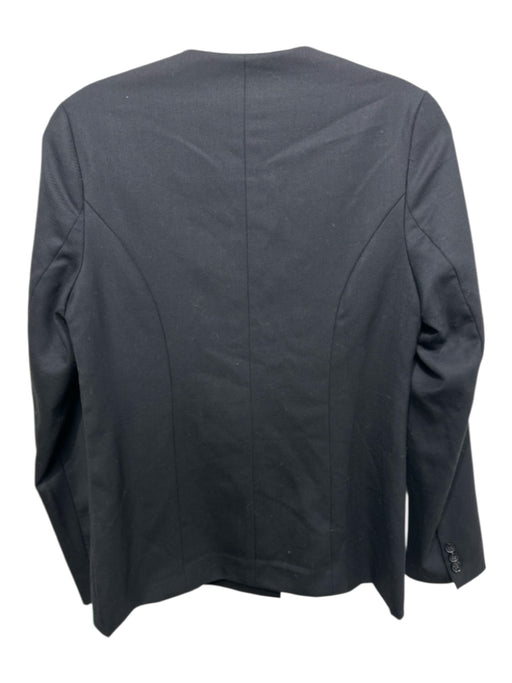 Kule Size S Black Wool Blend 4 Button Front Pockets Long Sleeve Jacket Black / S