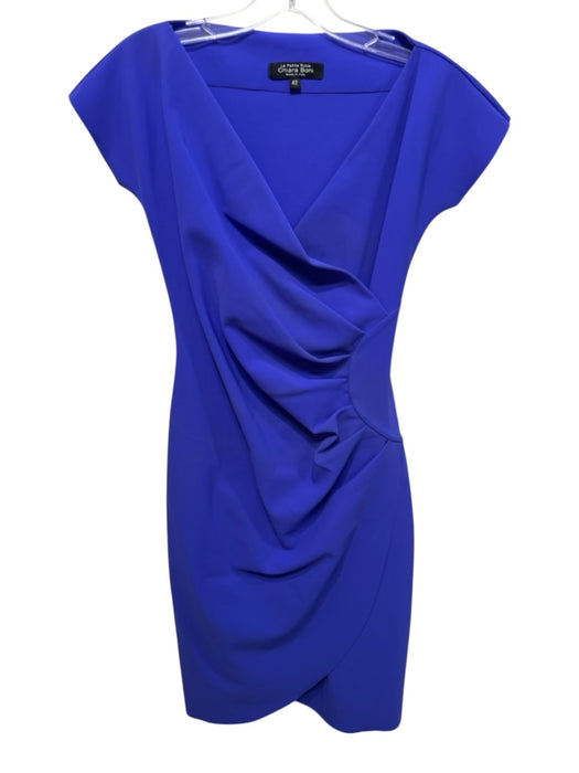 La Petite Robe Chiara Boni Size 42 Purple Polyamide Blend Cap Sleeve Dress Purple / 42