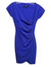 La Petite Robe Chiara Boni Size 42 Purple Polyamide Blend Cap Sleeve Dress Purple / 42