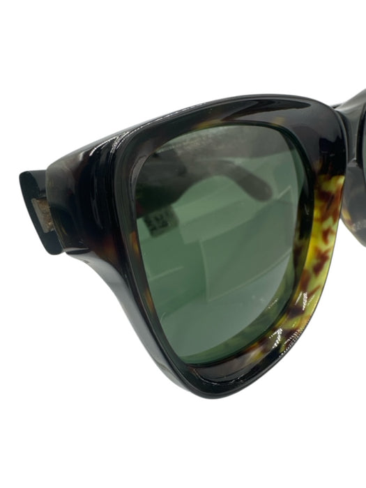 Givenchy Dark Brown Acetate Tortoiseshell Oversized Sunglasses Dark Brown