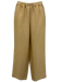 Attersee Size XXS Beige Wool Blend Elastic Waistband Metallic Thread Wavy Pants Beige / XXS