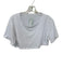Daily Drills Size XS/S White Cotton Cropped T Shirt Top White / XS/S
