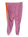 Aviator Nation Size S Pink Cotton Blend Rainbow Stripe Sweatpants Pink / S