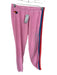 Aviator Nation Size S Pink Cotton Blend Rainbow Stripe Sweatpants Pink / S