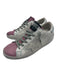 Golden Goose Shoe Size 39 White, Pink, Silver Leather Lace Up Star Sneakers White, Pink, Silver / 39