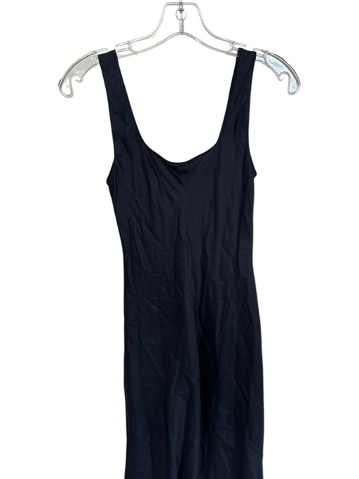 Banana Republic Size XXSP Navy Polyester Sleeveless High SLit Maxi Dress Navy / XXSP