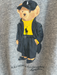 Polo Ralph Lauren Size Small Gray Cotton Blend Heathered Teddy Bear Sweatshirt Gray / Small