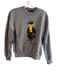 Polo Ralph Lauren Size Small Gray Cotton Blend Heathered Teddy Bear Sweatshirt Gray / Small