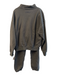 Essentials Size Small Dark Gray Green Cotton Blend Long Sleeve Sweat suit Dark Gray Green / Small