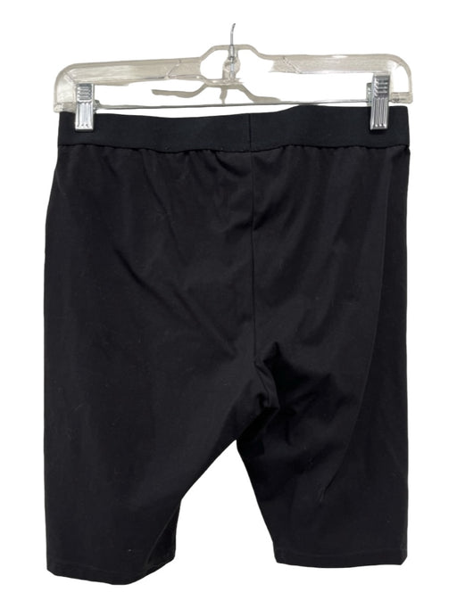 Essentials Size S Black & Grey Nylon Blend Knee Length Logo Shorts Black & Grey / S