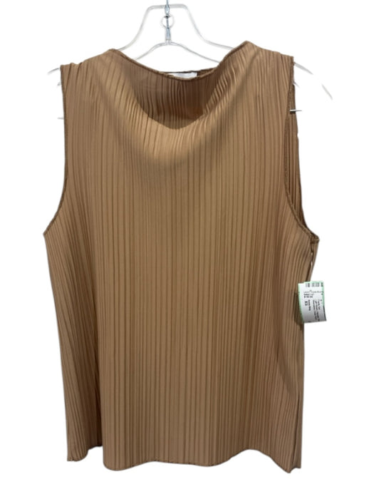 Anine Bing Size XS Light Brown Polyester Ribbed Sleeveless Pants Set Light Brown / XS