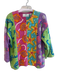 Design Options Size Medium Pink, Blue & Multi Rayon & Cotton Long Sleeve Sweater Pink, Blue & Multi / Medium