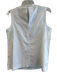 Kate Spade Size 8 White Cotton Sleeveless Round Neck Keyhole Back Top White / 8