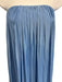 A.L.C. Size 0 Light Blue Polyester Strapless Gathered Neckline Maxi Gown Light Blue / 0
