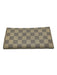 Louis Vuitton Cream & Blue Coated Canvas Damier Azur Envelope Tri-Fold Wallets Cream & Blue