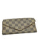 Louis Vuitton Cream & Blue Coated Canvas Damier Azur Envelope Tri-Fold Wallets Cream & Blue