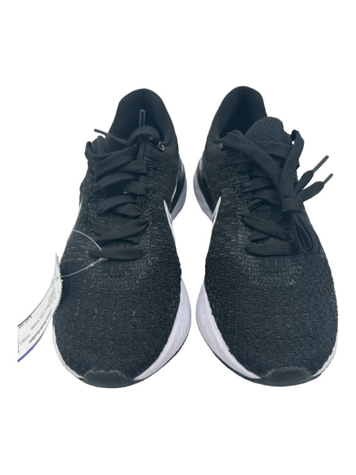 Nike Shoe Size 6 Black Synthetic Logo Running Sneakers Black / 6