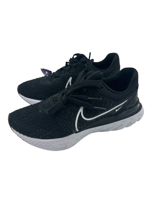 Nike Shoe Size 6 Black Synthetic Logo Running Sneakers Black / 6