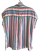 Orvis Size S Pink & Multi Linen Short Sleeve Striped Front Pocket Top Pink & Multi / S