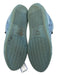 MCM Shoe Size 43 Light blue Leather logo High Top Men's Shoes 43