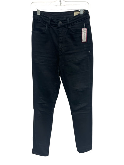 Imogene + Willie Size 26 Black Cotton & Polyester Zip Fly High Rise Jeans Black / 26