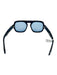 Elisa Johnson Navy & Blue Acetate Aviator Tortoiseshell Square Sunglasses Navy & Blue