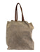 Sorial Beige Leather Speckled Tote Bag Beige / Medium