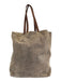 Sorial Beige Leather Speckled Tote Bag Beige / Medium