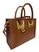 Sophie Hulme Brown Leather Crossbody Gold detail Handle Dust Bag Incl. Bag Brown / Small