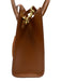 Sophie Hulme Brown Leather Crossbody Gold detail Handle Dust Bag Incl. Bag Brown / Small