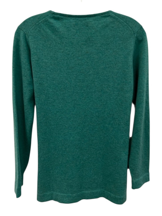 McCulley's Size S Green Cashmere Long Sleeve Sweater Green / S