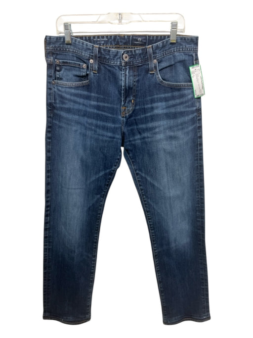 AG Size 33 Medium Wash Cotton Denim Zip Fly Men's Jeans Medium Wash / 33