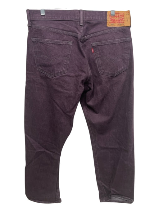 Levis Size 36 Purple Cotton Denim Button Fly Jean Men's Pants Purple / 36