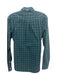 Barbour Size S Green & Blue Cotton Gingham Button Down Men's Long Sleeve Shirt Green & Blue / S