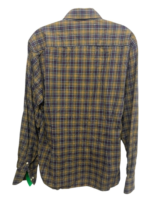 Barbour Size S Green & Multi Cotton Plaid Button Down Men's Long Sleeve Shirt Green & Multi / S