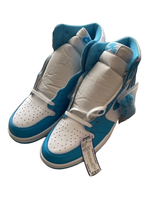Jordan Shoe Size 13 NWOT Light Blue & White Leather Solid Sneaker Men's Shoes 13