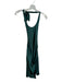 Hello Molly Size M Forest Green Polyester Halter Neck Gathered Side Dress Forest Green / M