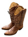 Ariat Shoe Size 9.5 Brown Leather Stitching Cowboy Boots Brown / 9.5
